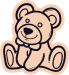 Иконка плюшевого мишки — счастливые дети Kidzz