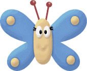 Иконка бабочки, символ лёгкости праздника