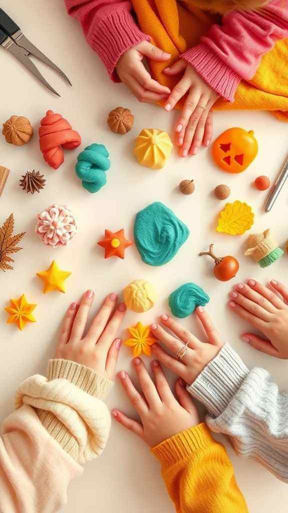 Дети лепят и играют на анимационной программе Kidzz